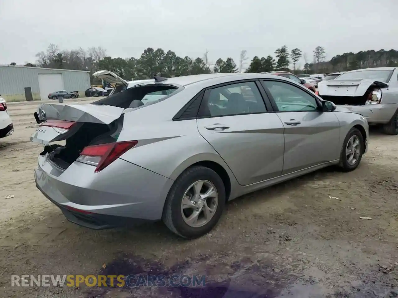 3 Photograph of a damaged car 5NPLL4AG3MH014359 HYUNDAI ELANTRA 2021