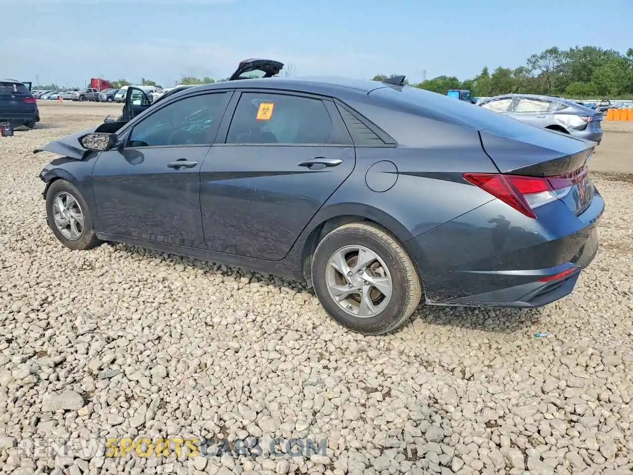 2 Photograph of a damaged car 5NPLL4AG3MH017679 HYUNDAI ELANTRA 2021