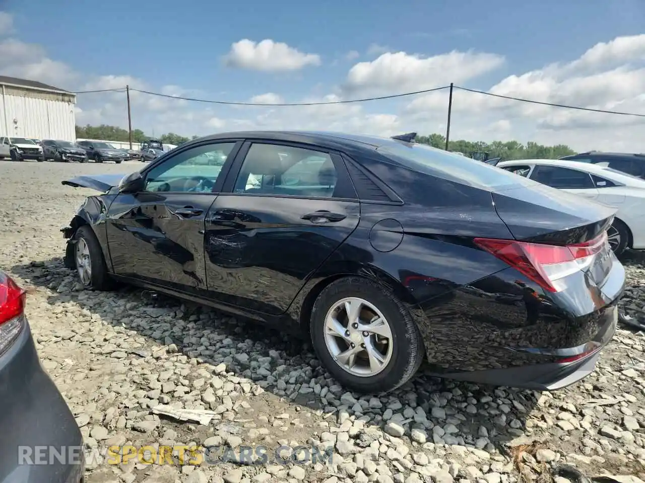 2 Photograph of a damaged car 5NPLL4AG3MH021117 HYUNDAI ELANTRA 2021