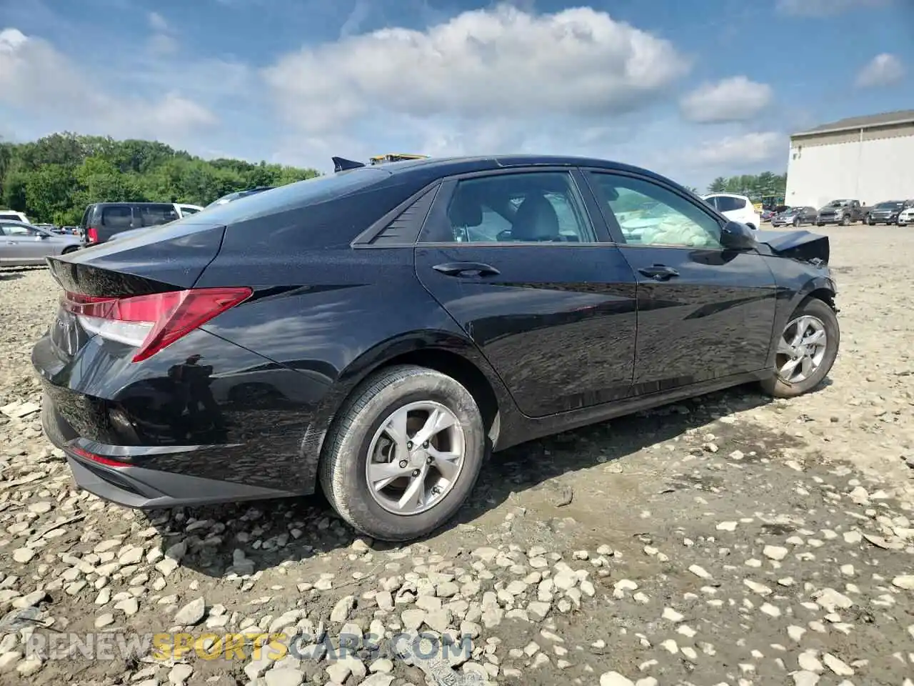 3 Photograph of a damaged car 5NPLL4AG3MH021117 HYUNDAI ELANTRA 2021