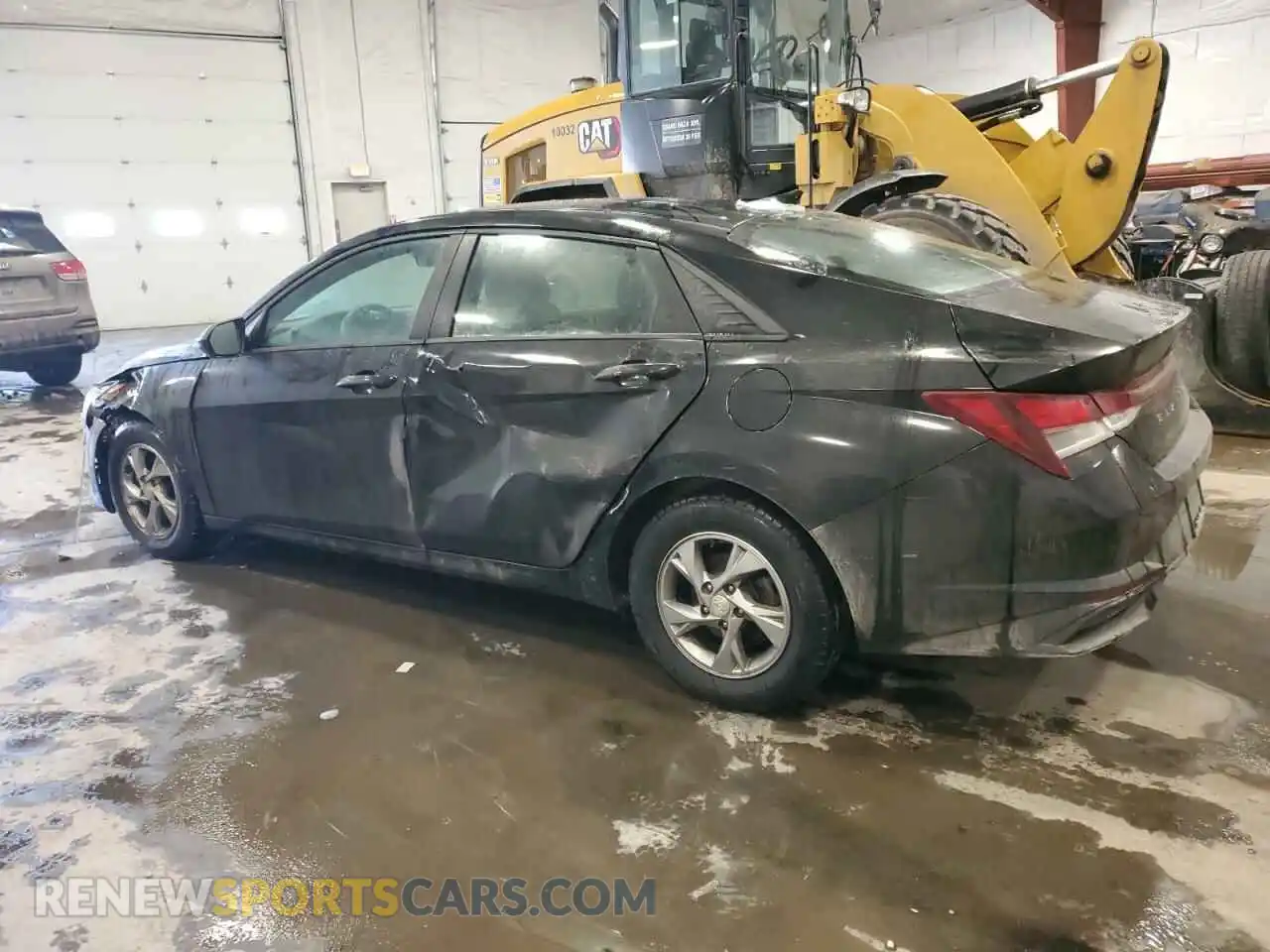 2 Photograph of a damaged car 5NPLL4AG3MH037754 HYUNDAI ELANTRA 2021
