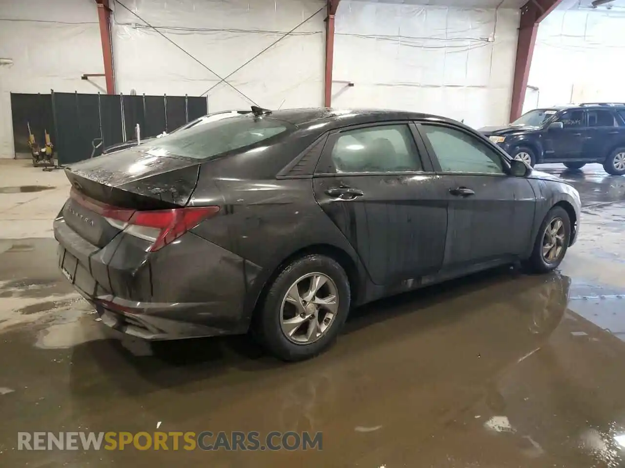 3 Photograph of a damaged car 5NPLL4AG3MH037754 HYUNDAI ELANTRA 2021