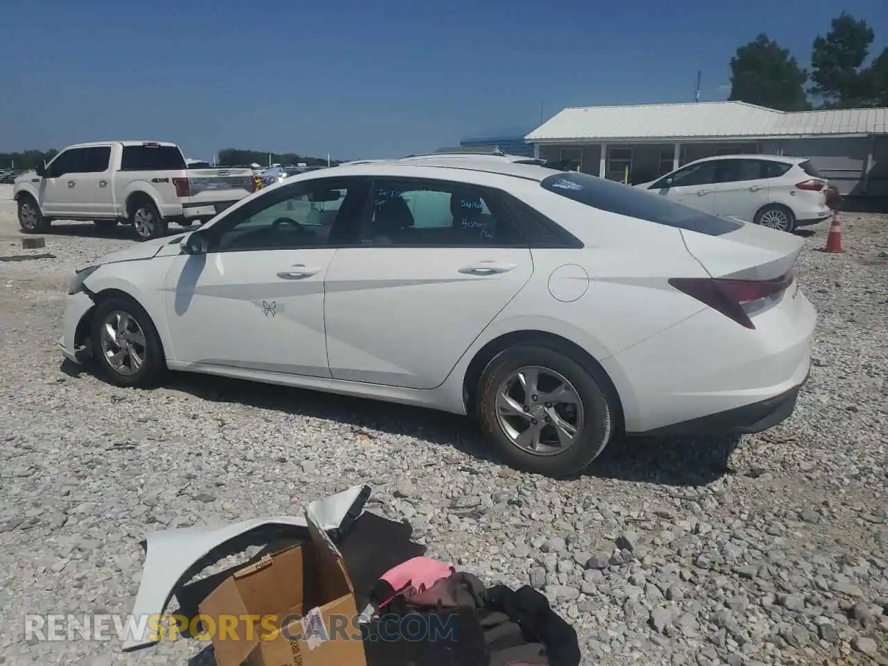 2 Photograph of a damaged car 5NPLL4AG3MH047796 HYUNDAI ELANTRA 2021