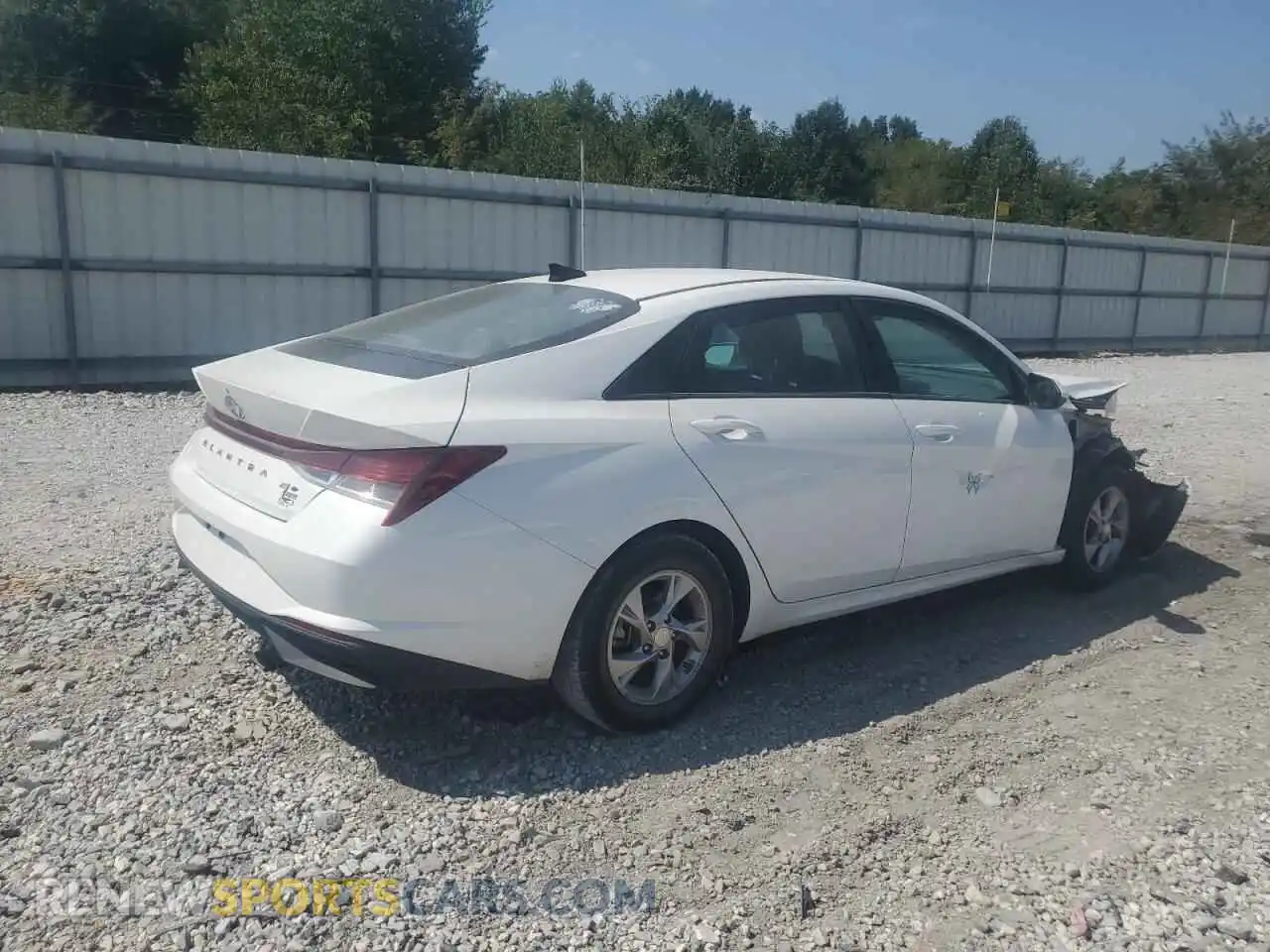 3 Photograph of a damaged car 5NPLL4AG3MH047796 HYUNDAI ELANTRA 2021