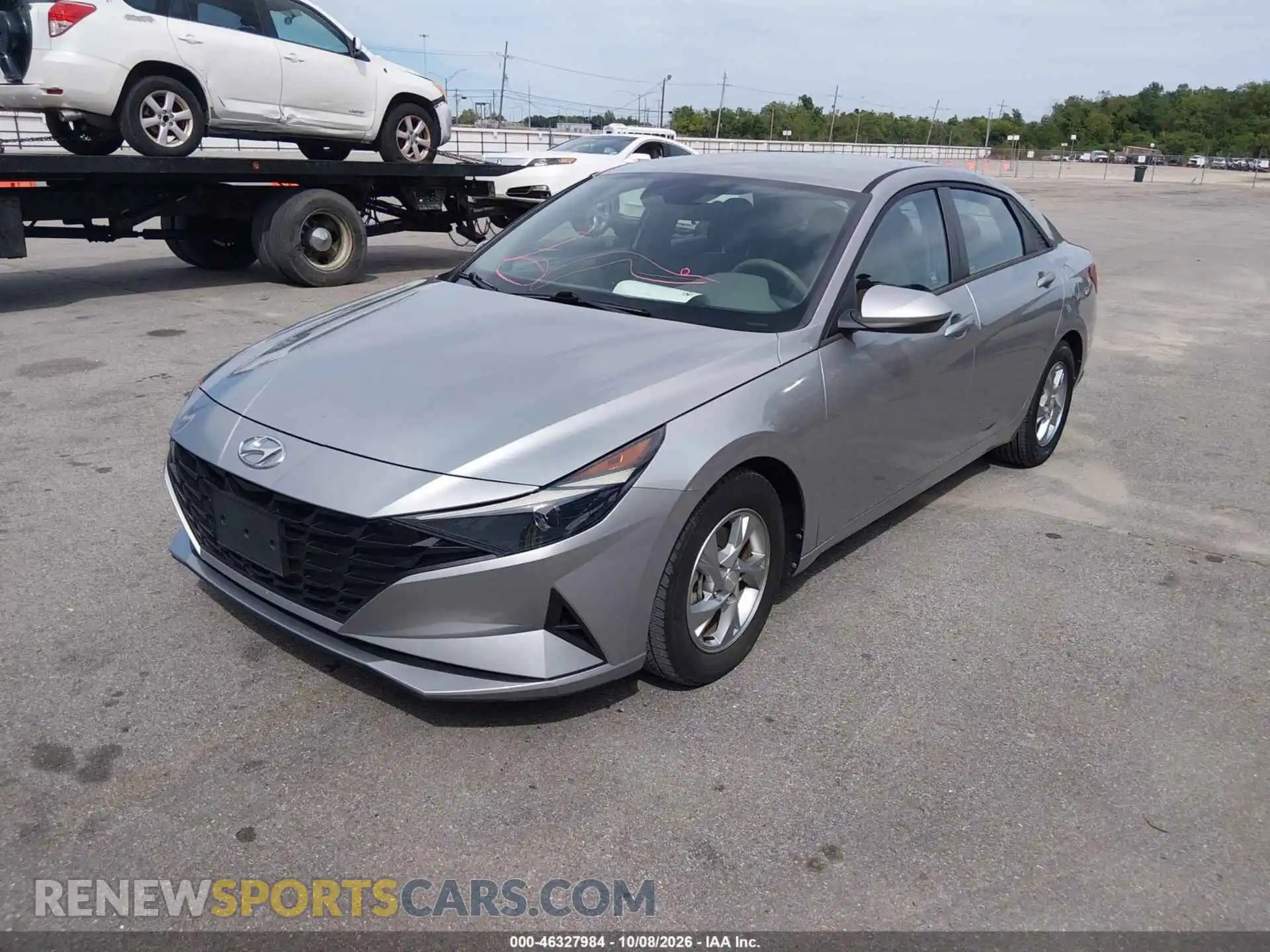 2 Photograph of a damaged car 5NPLL4AG3MH048110 HYUNDAI ELANTRA 2021