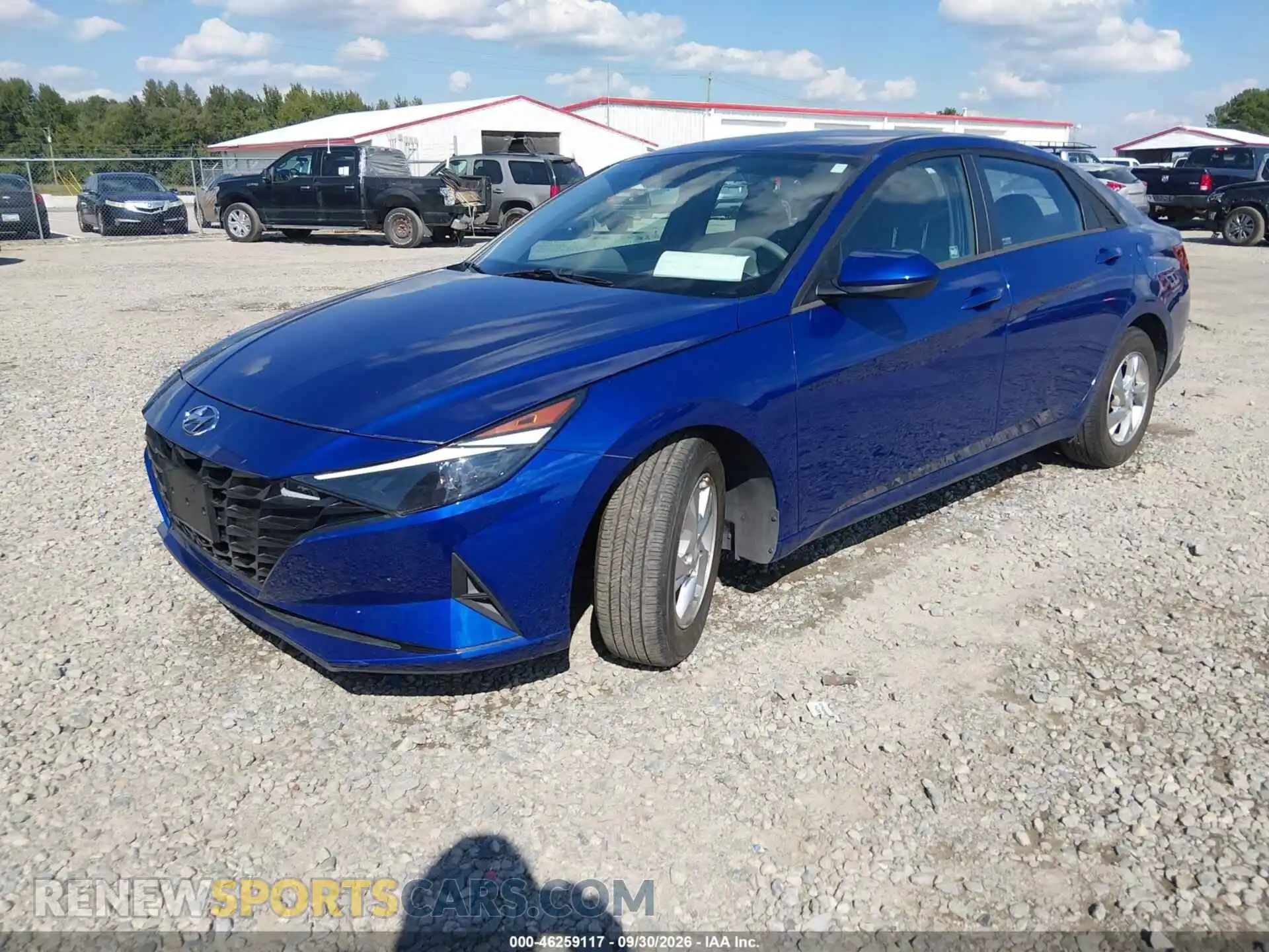 2 fotografías del automóvil dañado 5NPLL4AG3MH049404 HYUNDAI ELANTRA 2021