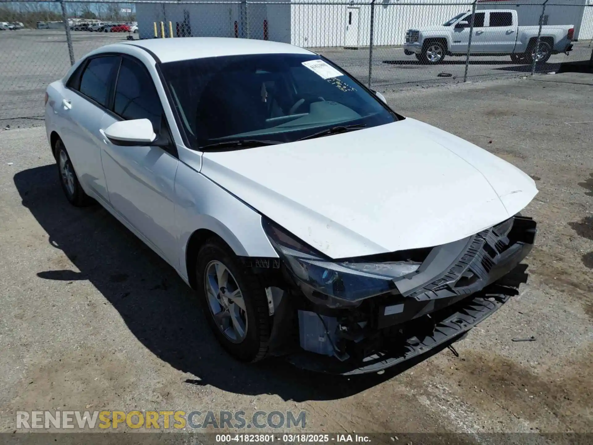 1 Photograph of a damaged car 5NPLL4AG3MH049970 HYUNDAI ELANTRA 2021