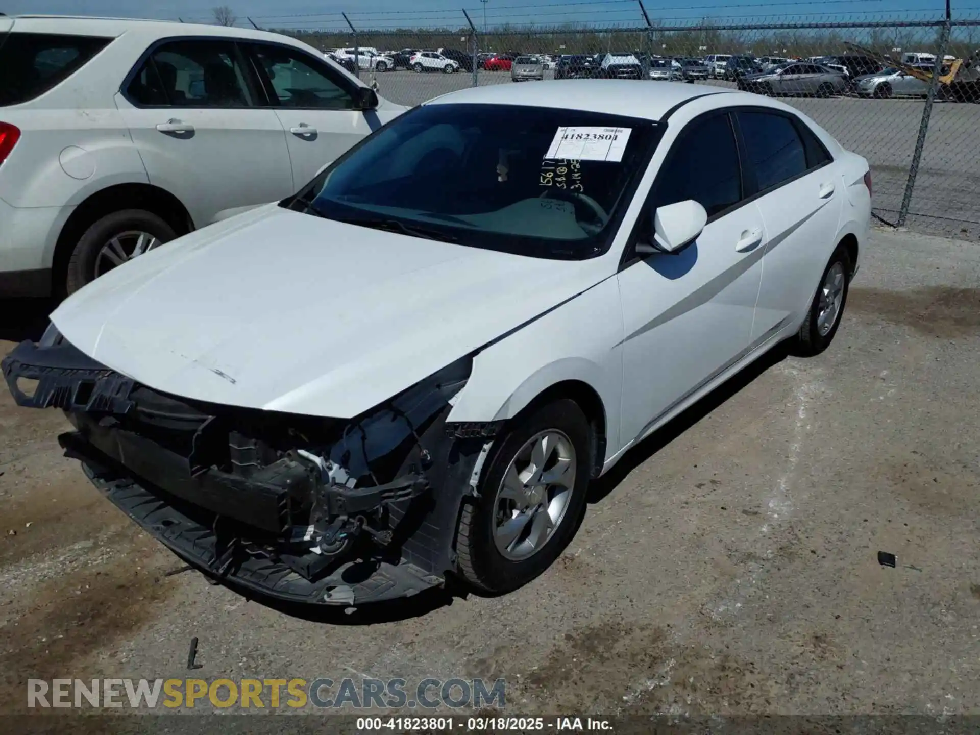 2 Photograph of a damaged car 5NPLL4AG3MH049970 HYUNDAI ELANTRA 2021