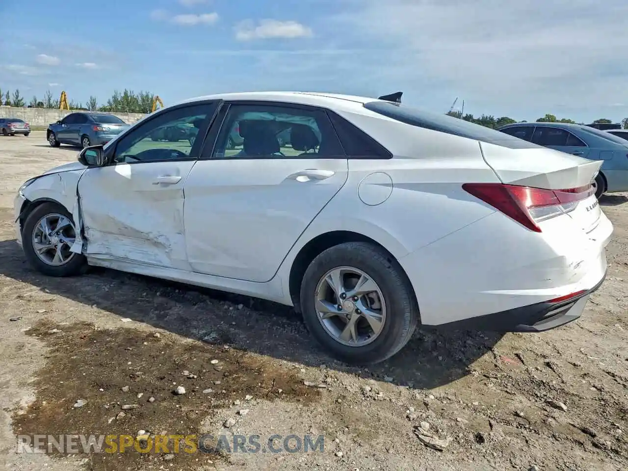 2 Photograph of a damaged car 5NPLL4AG4MH015276 HYUNDAI ELANTRA 2021