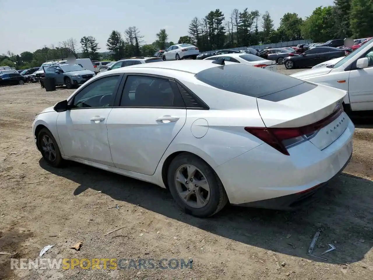 2 Photograph of a damaged car 5NPLL4AG4MH020400 HYUNDAI ELANTRA 2021