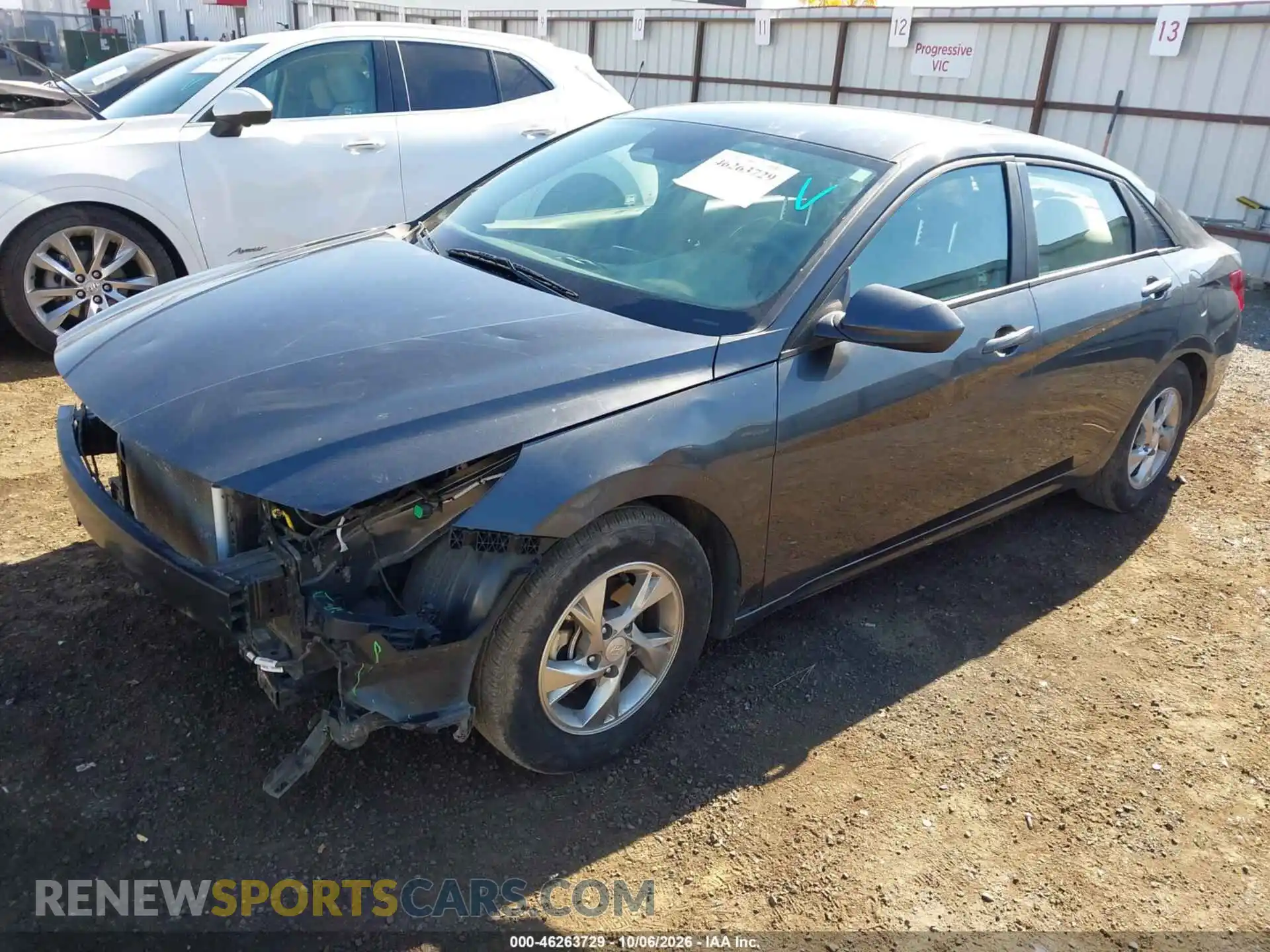 2 Photograph of a damaged car 5NPLL4AG4MH024639 HYUNDAI ELANTRA 2021