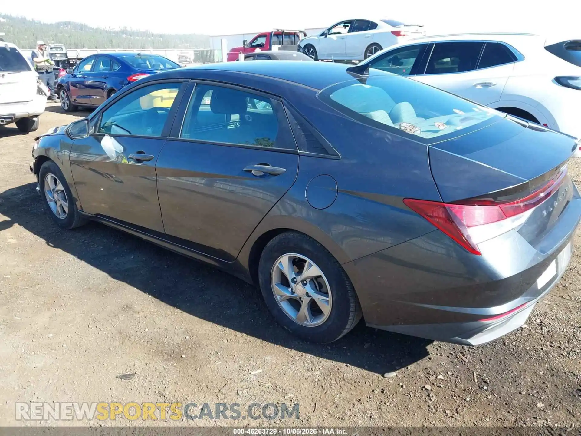 3 Photograph of a damaged car 5NPLL4AG4MH024639 HYUNDAI ELANTRA 2021