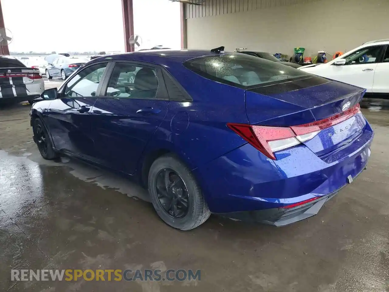 2 Photograph of a damaged car 5NPLL4AG4MH040842 HYUNDAI ELANTRA 2021