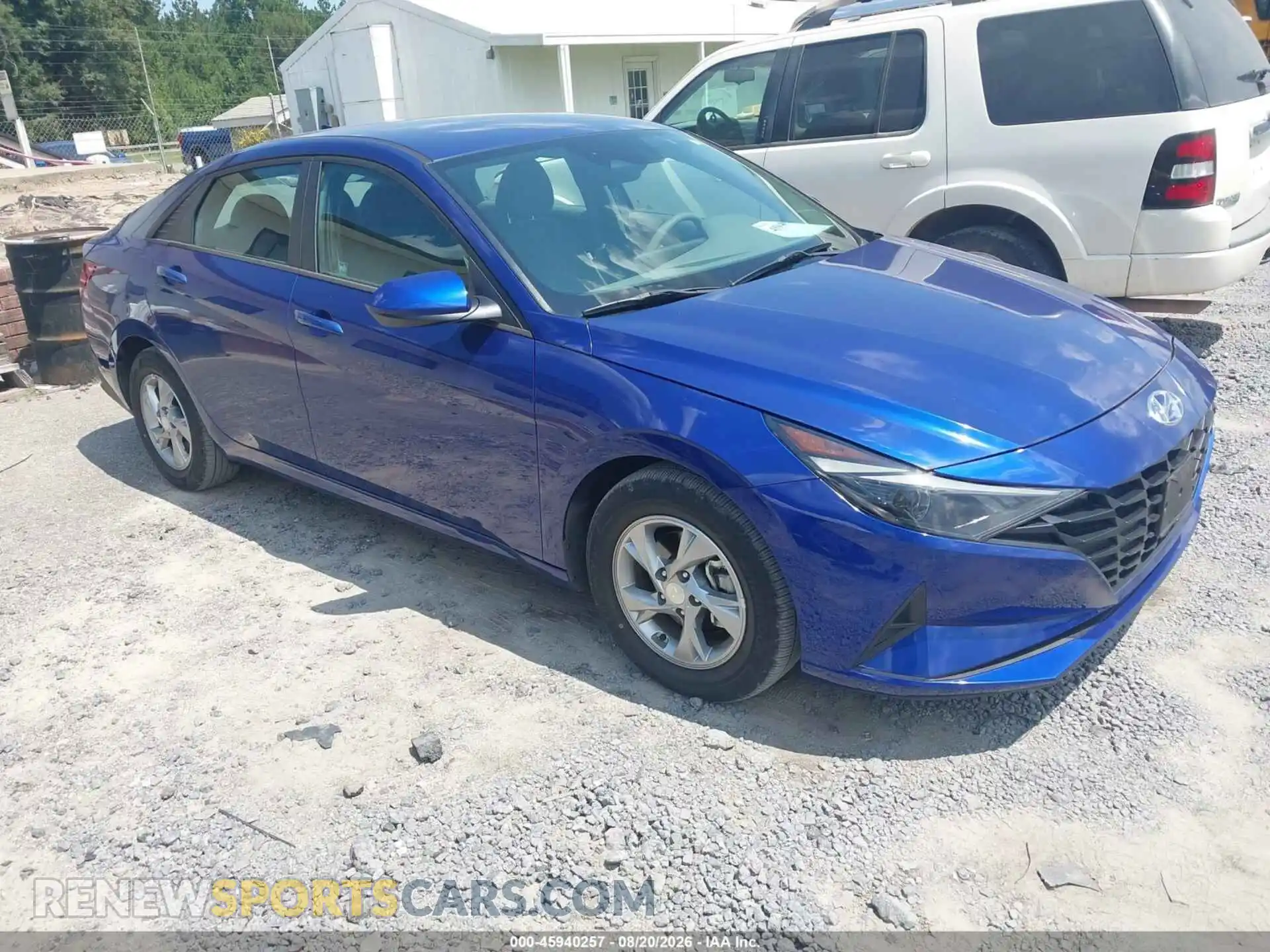 1 Photograph of a damaged car 5NPLL4AG4MH047046 HYUNDAI ELANTRA 2021