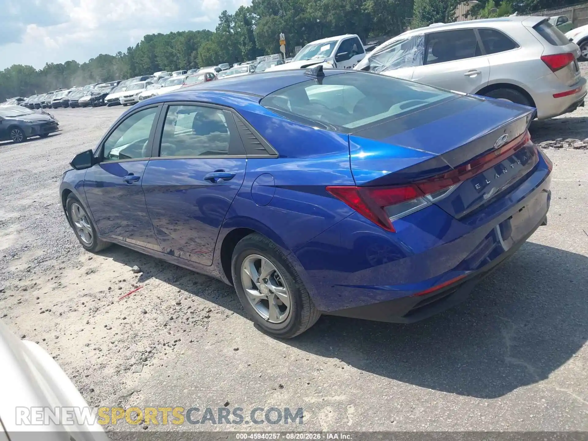 3 Photograph of a damaged car 5NPLL4AG4MH047046 HYUNDAI ELANTRA 2021