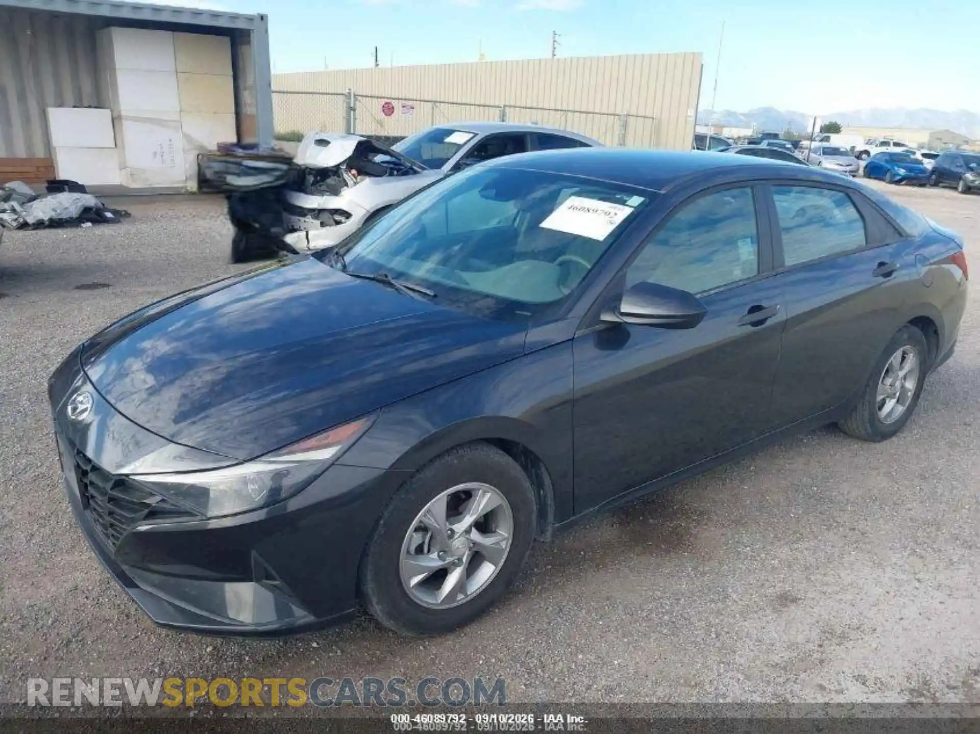 2 Photograph of a damaged car 5NPLL4AG4MH048469 HYUNDAI ELANTRA 2021