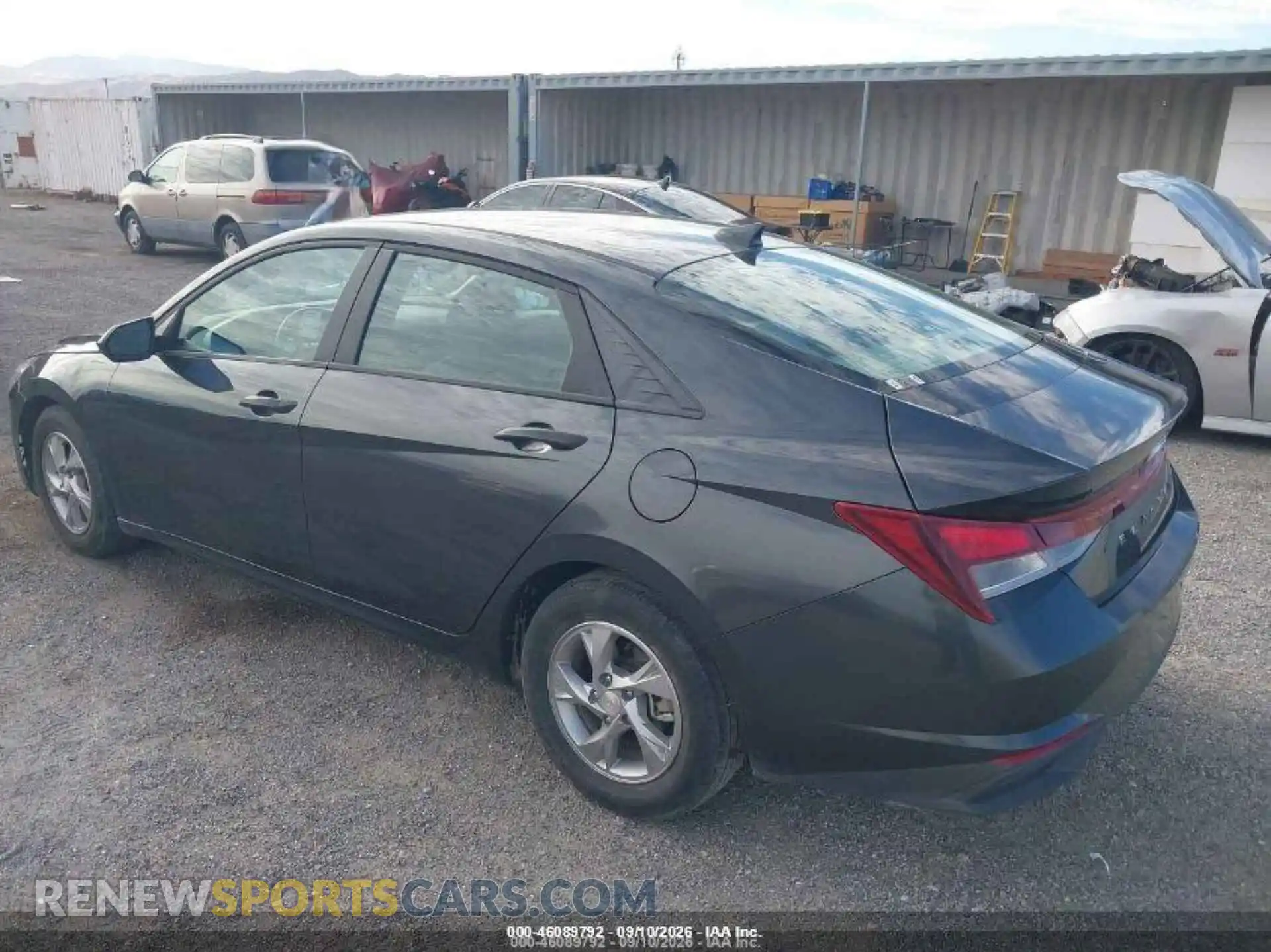 3 Photograph of a damaged car 5NPLL4AG4MH048469 HYUNDAI ELANTRA 2021