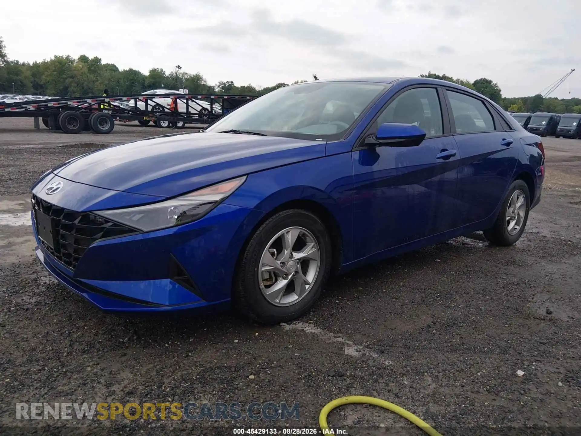 2 Photograph of a damaged car 5NPLL4AG4MH049315 HYUNDAI ELANTRA 2021