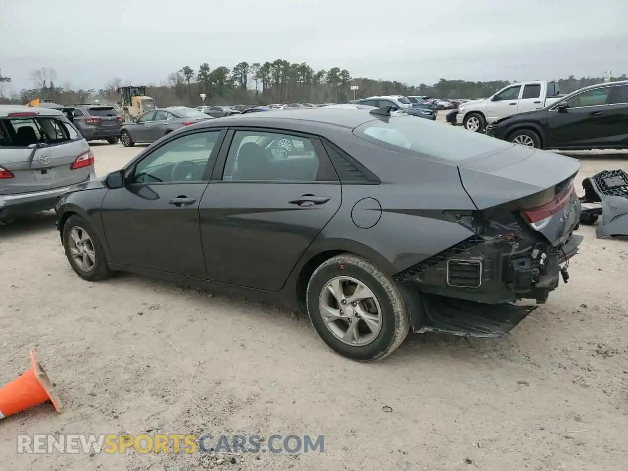 2 Photograph of a damaged car 5NPLL4AG4MH049458 HYUNDAI ELANTRA 2021