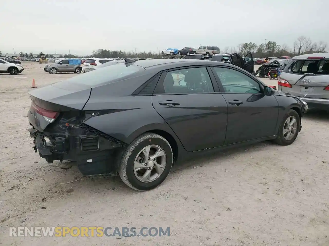 3 Photograph of a damaged car 5NPLL4AG4MH049458 HYUNDAI ELANTRA 2021