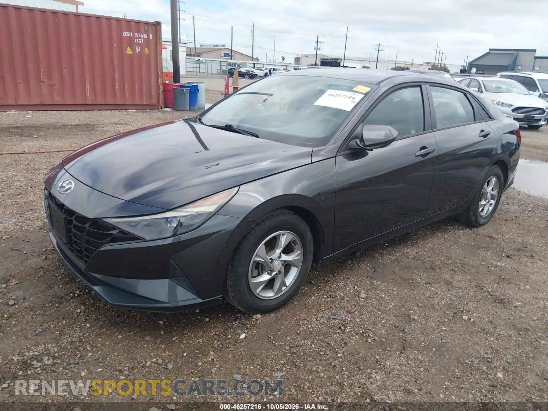 2 Photograph of a damaged car 5NPLL4AG4MH049668 HYUNDAI ELANTRA 2021