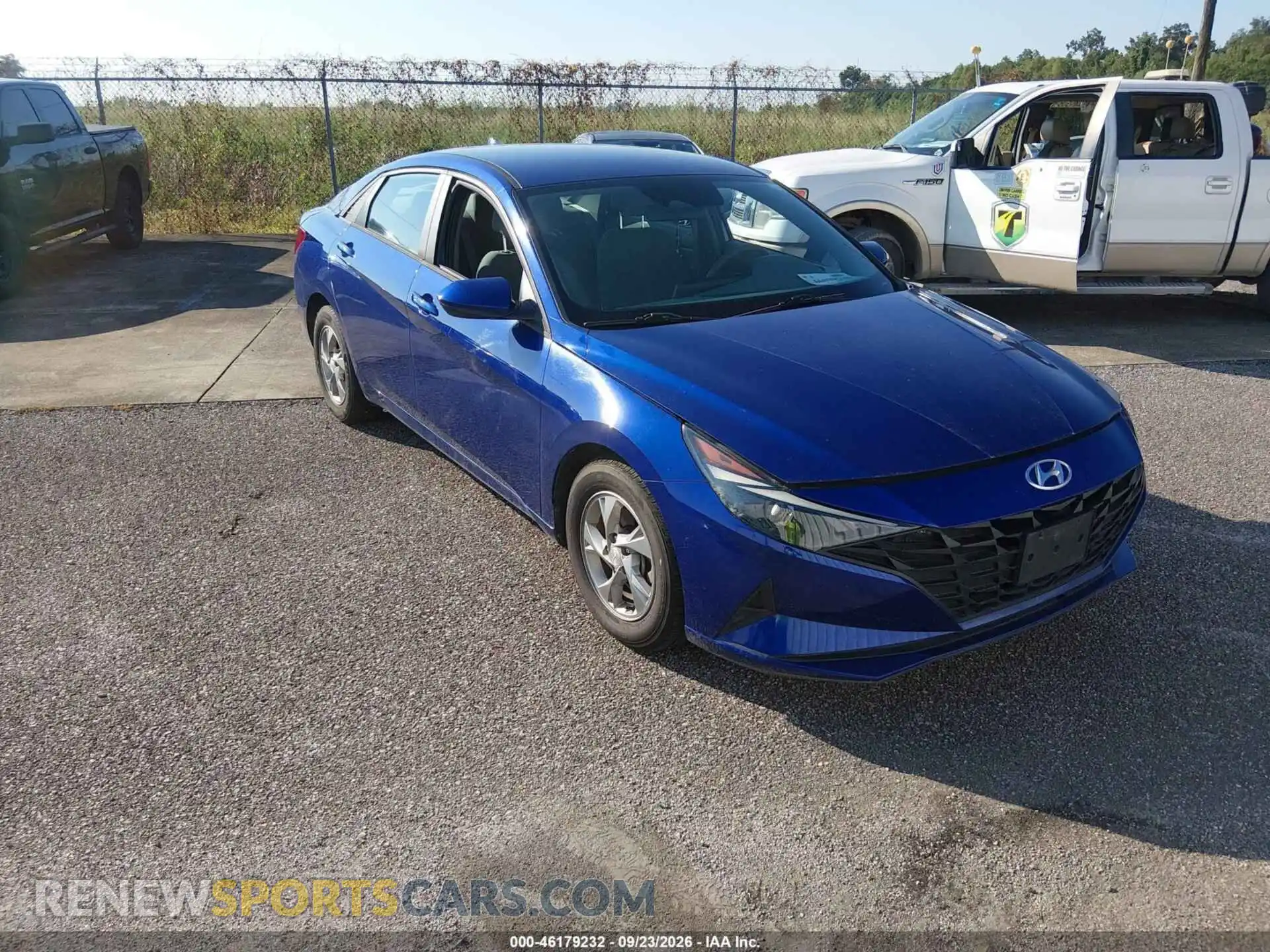 1 Photograph of a damaged car 5NPLL4AG4MH049752 HYUNDAI ELANTRA 2021