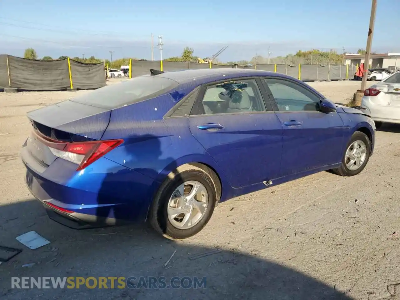 3 Photograph of a damaged car 5NPLL4AG4MH052621 HYUNDAI ELANTRA 2021