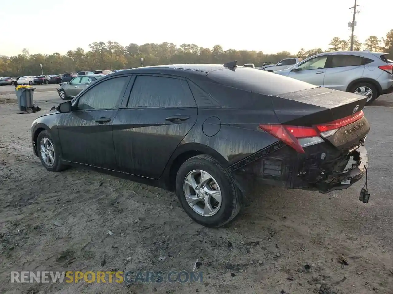 2 Photograph of a damaged car 5NPLL4AG5MH036315 HYUNDAI ELANTRA 2021
