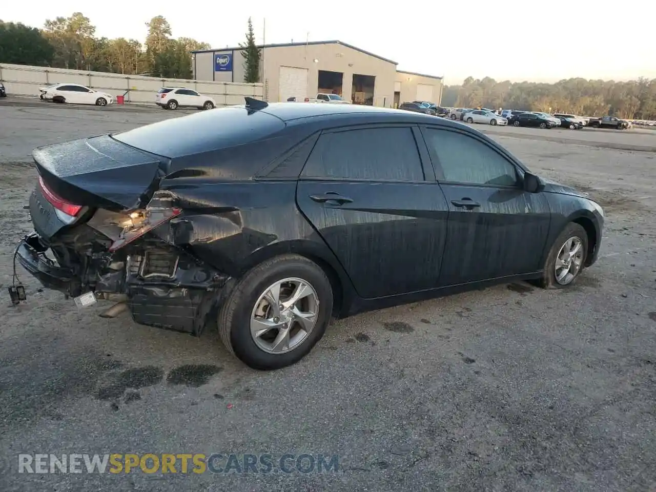 3 Photograph of a damaged car 5NPLL4AG5MH036315 HYUNDAI ELANTRA 2021