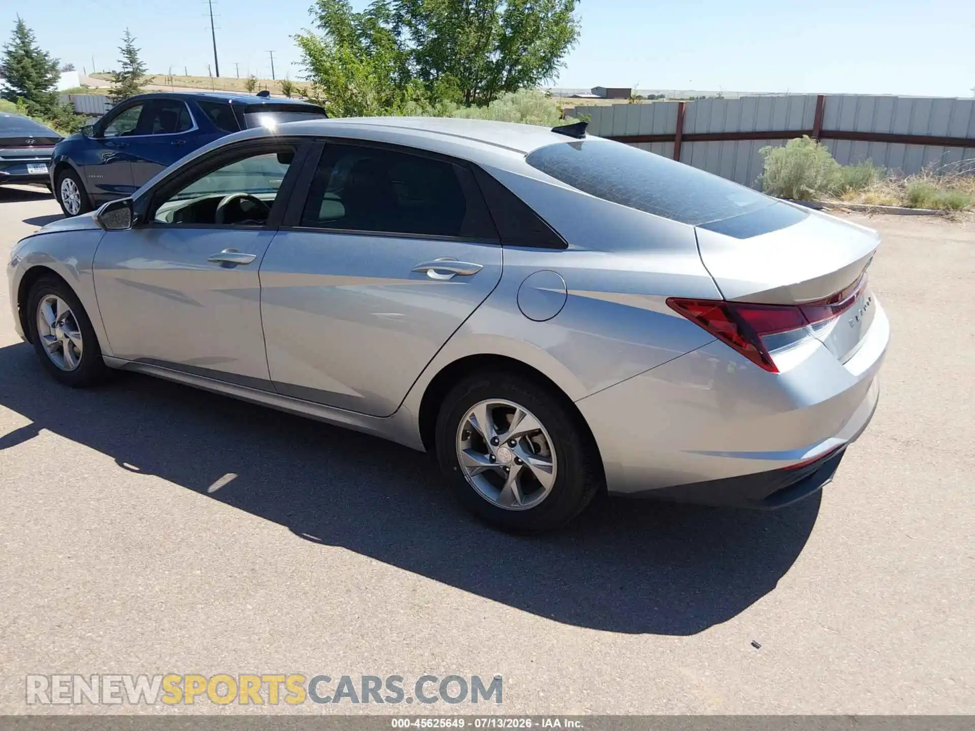 3 Photograph of a damaged car 5NPLL4AG5MH044057 HYUNDAI ELANTRA 2021