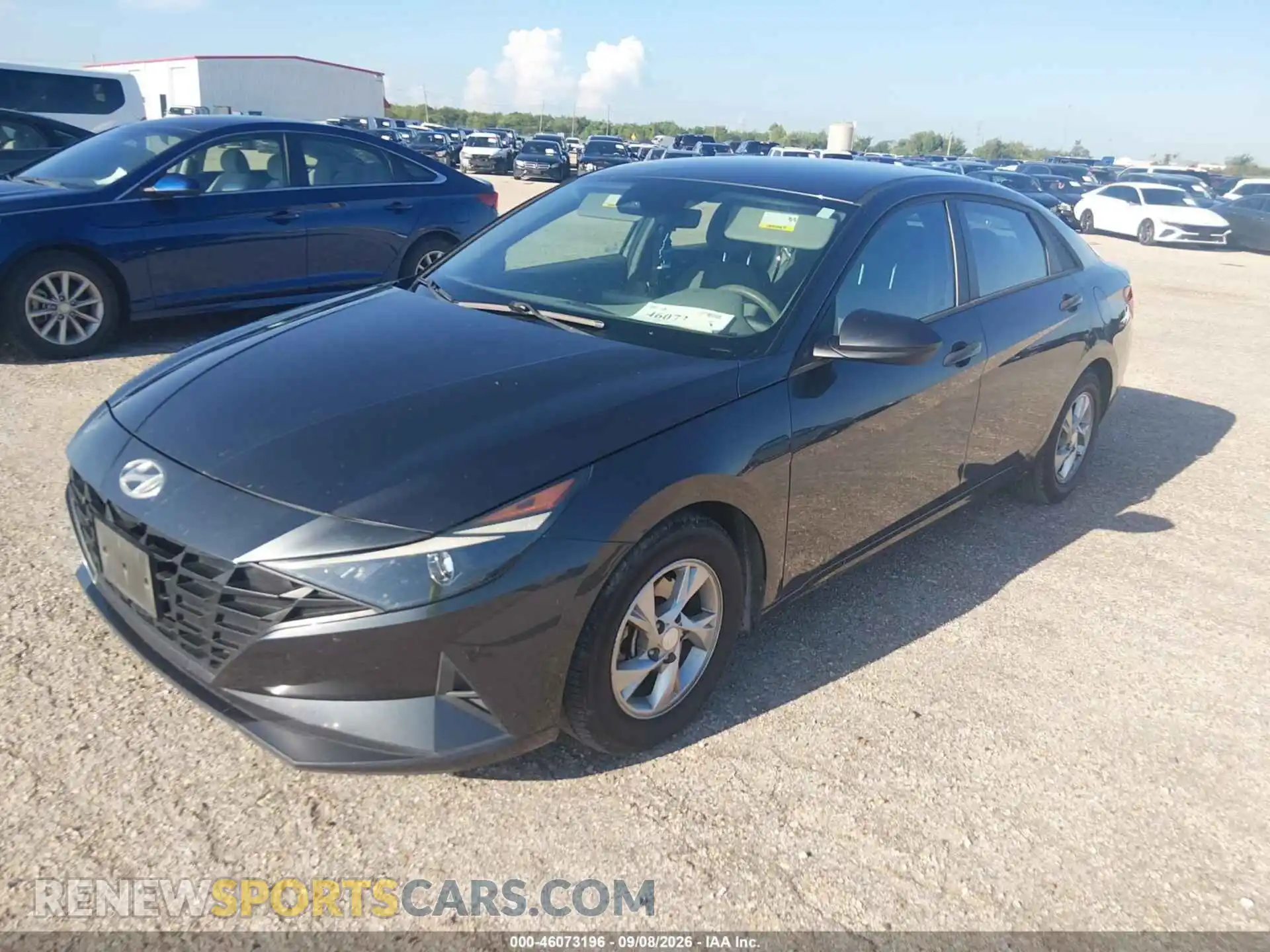 2 Photograph of a damaged car 5NPLL4AG5MH048223 HYUNDAI ELANTRA 2021