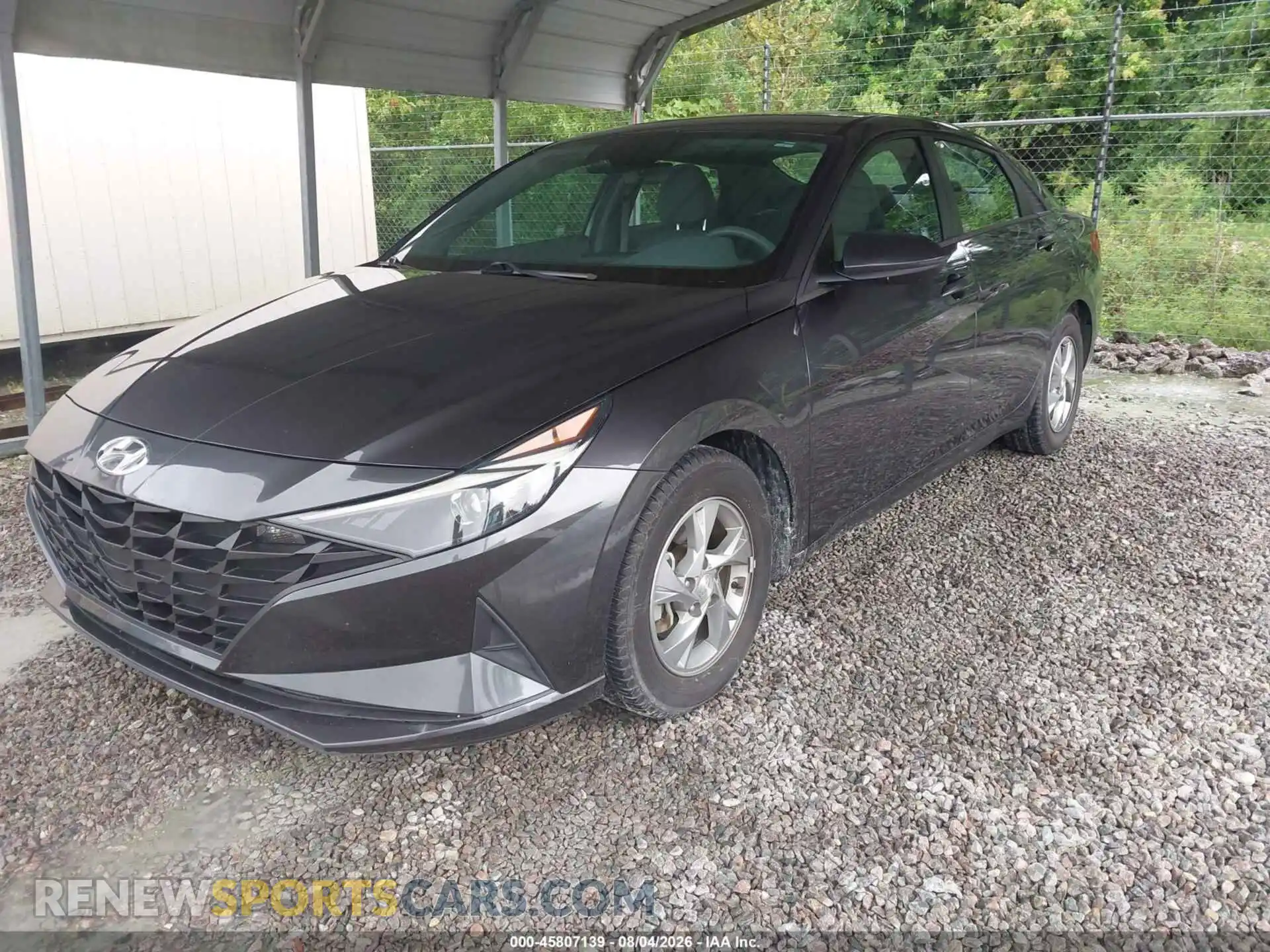 2 Photograph of a damaged car 5NPLL4AG5MH050120 HYUNDAI ELANTRA 2021