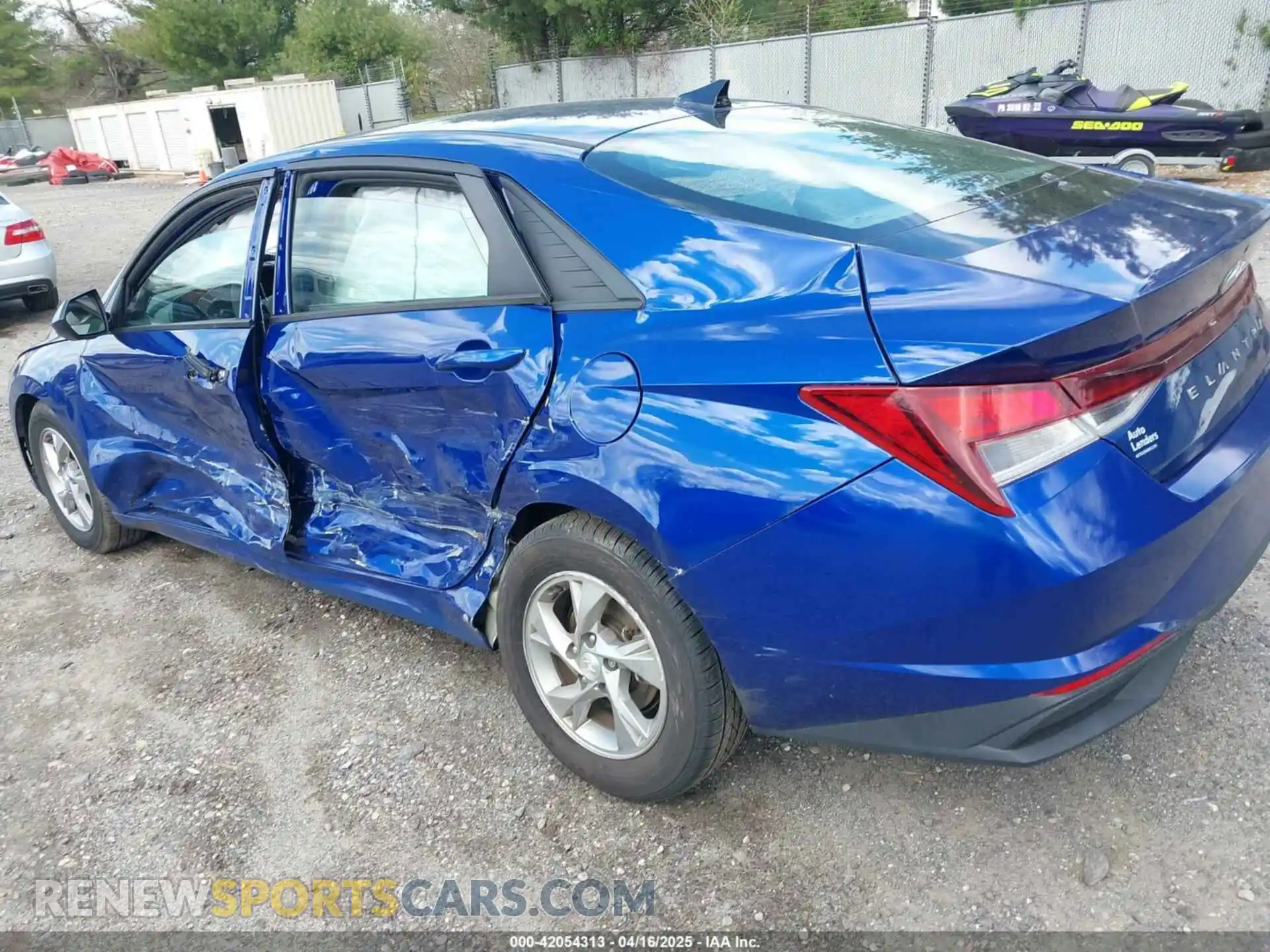 3 Photograph of a damaged car 5NPLL4AG6MH016493 HYUNDAI ELANTRA 2021
