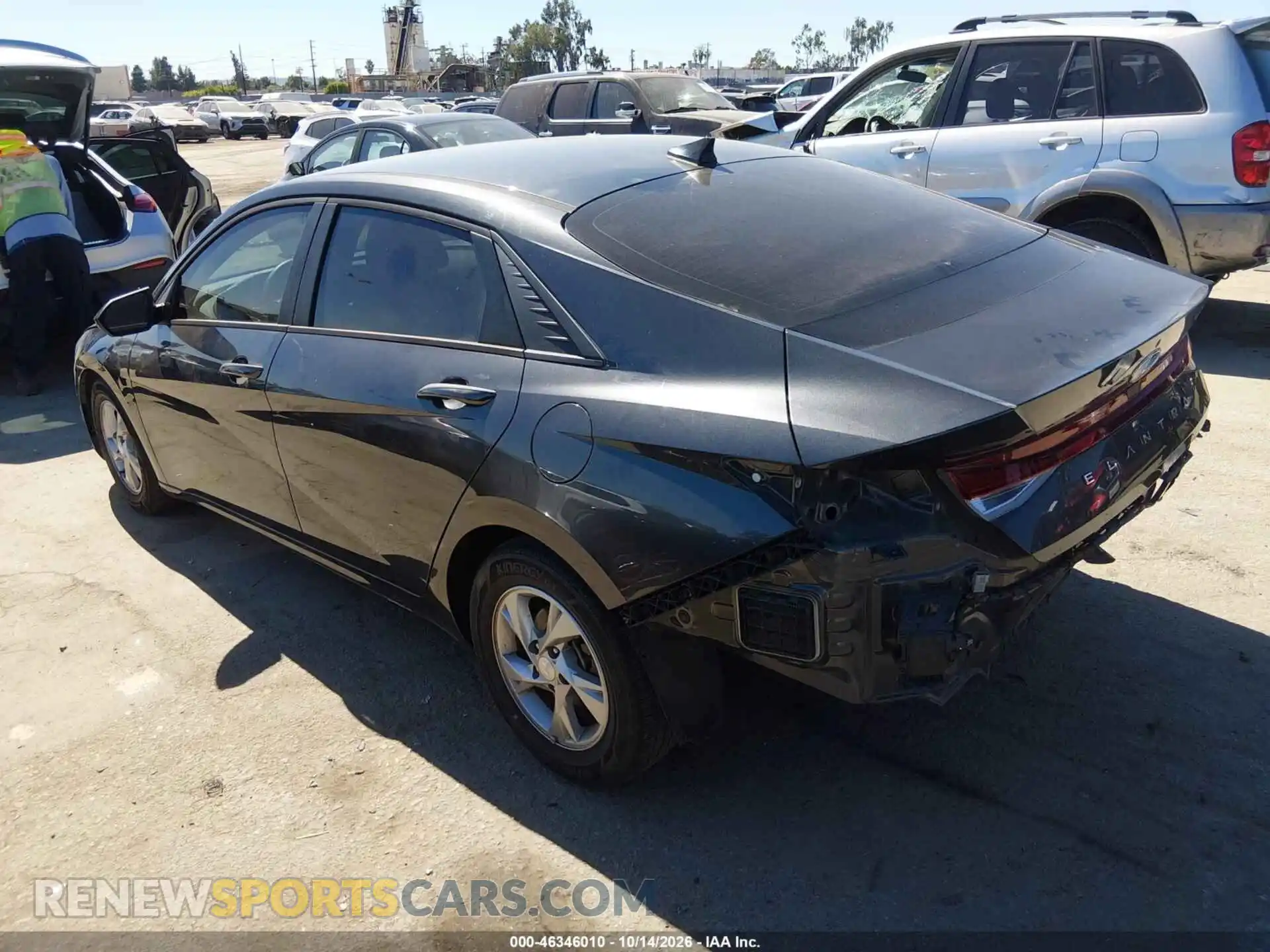 3 Photograph of a damaged car 5NPLL4AG6MH016848 HYUNDAI ELANTRA 2021