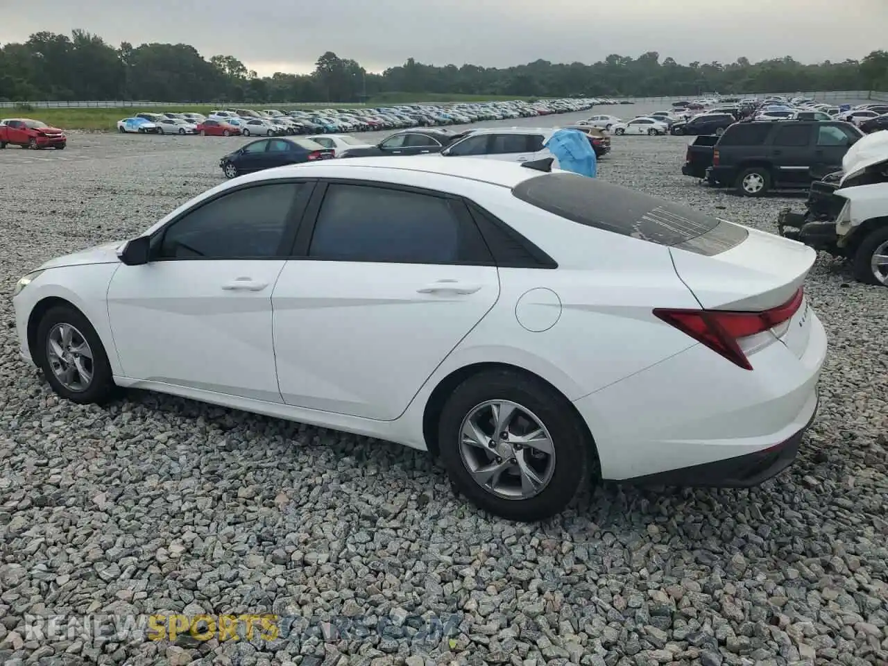 2 Photograph of a damaged car 5NPLL4AG6MH029342 HYUNDAI ELANTRA 2021