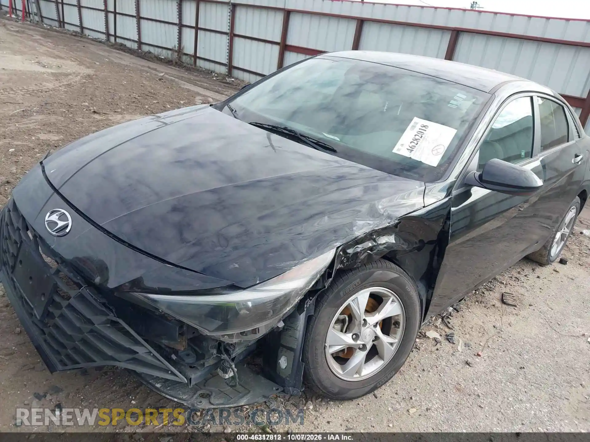 2 Photograph of a damaged car 5NPLL4AG6MH039689 HYUNDAI ELANTRA 2021
