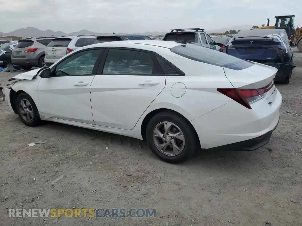 2 Photograph of a damaged car 5NPLL4AG6MH041961 HYUNDAI ELANTRA 2021