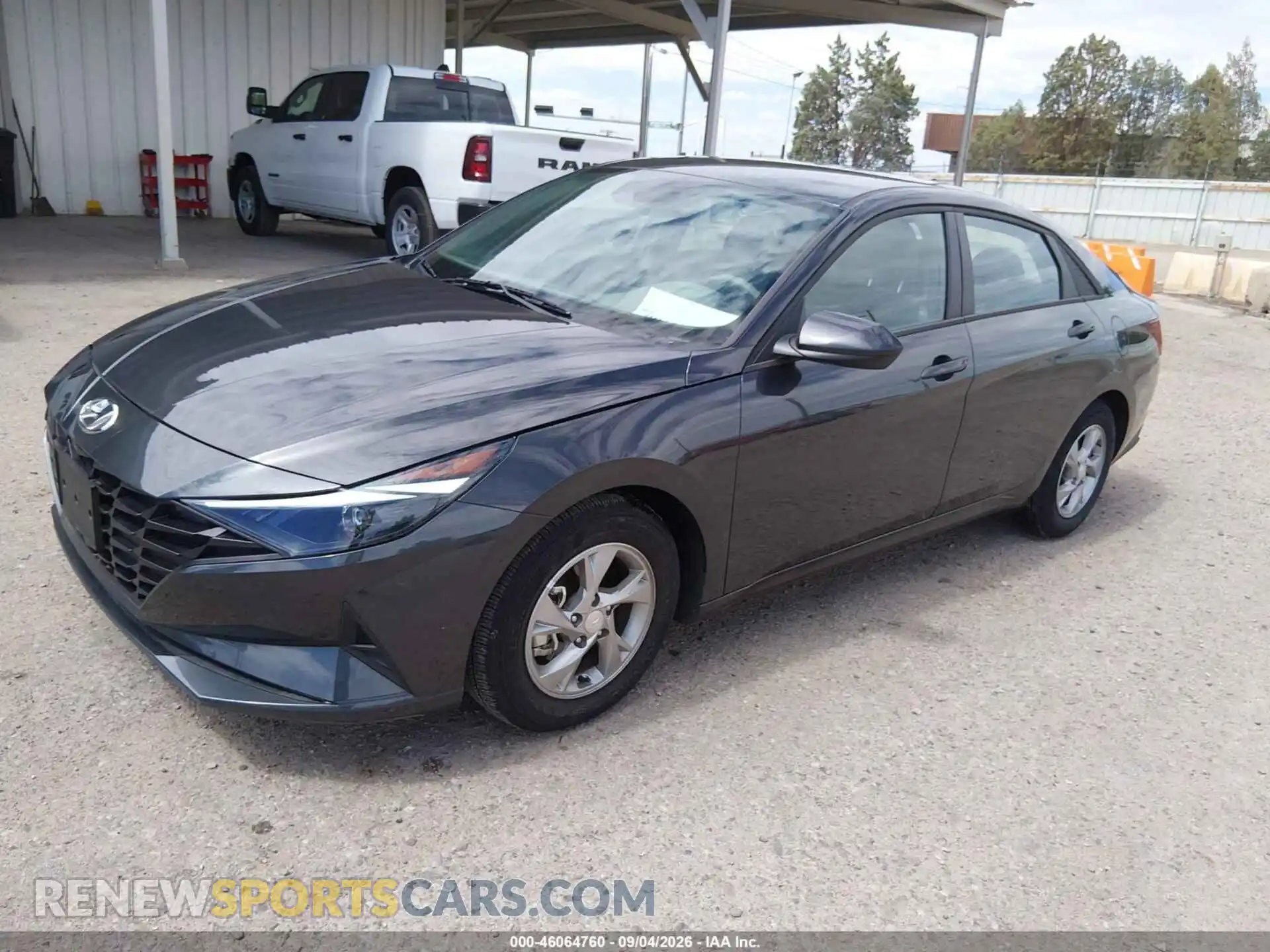 2 Photograph of a damaged car 5NPLL4AG6MH050983 HYUNDAI ELANTRA 2021