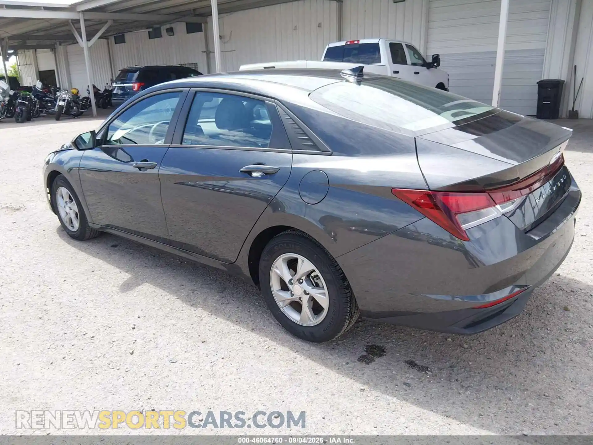 3 Photograph of a damaged car 5NPLL4AG6MH050983 HYUNDAI ELANTRA 2021