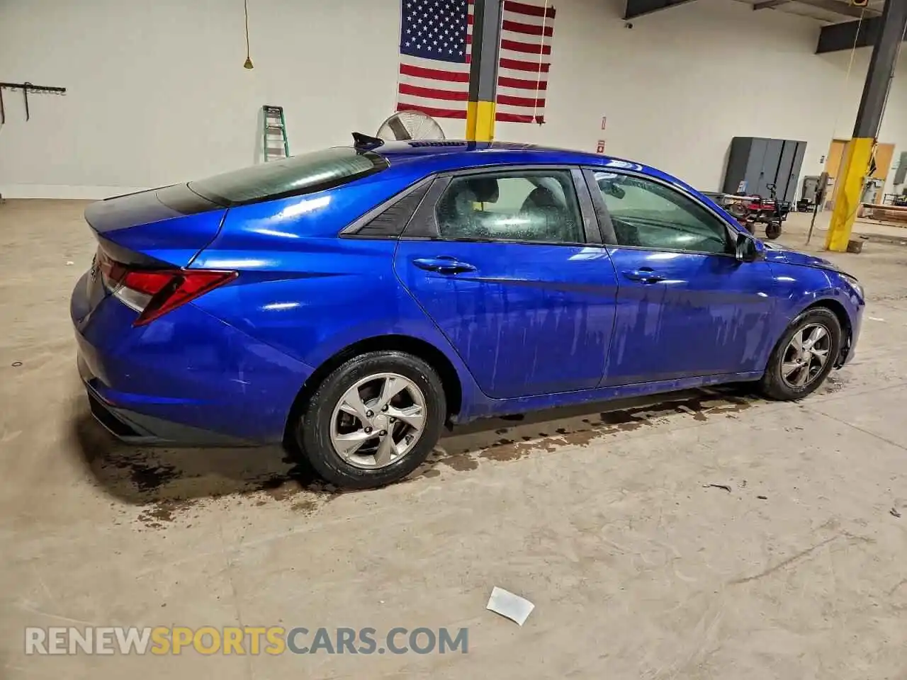 3 Photograph of a damaged car 5NPLL4AG7MH015983 HYUNDAI ELANTRA 2021