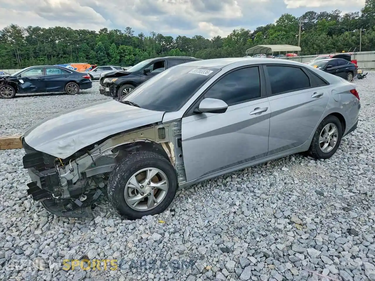 1 Фотография поврежденного автомобиля 5NPLL4AG7MH016020 HYUNDAI ELANTRA 2021
