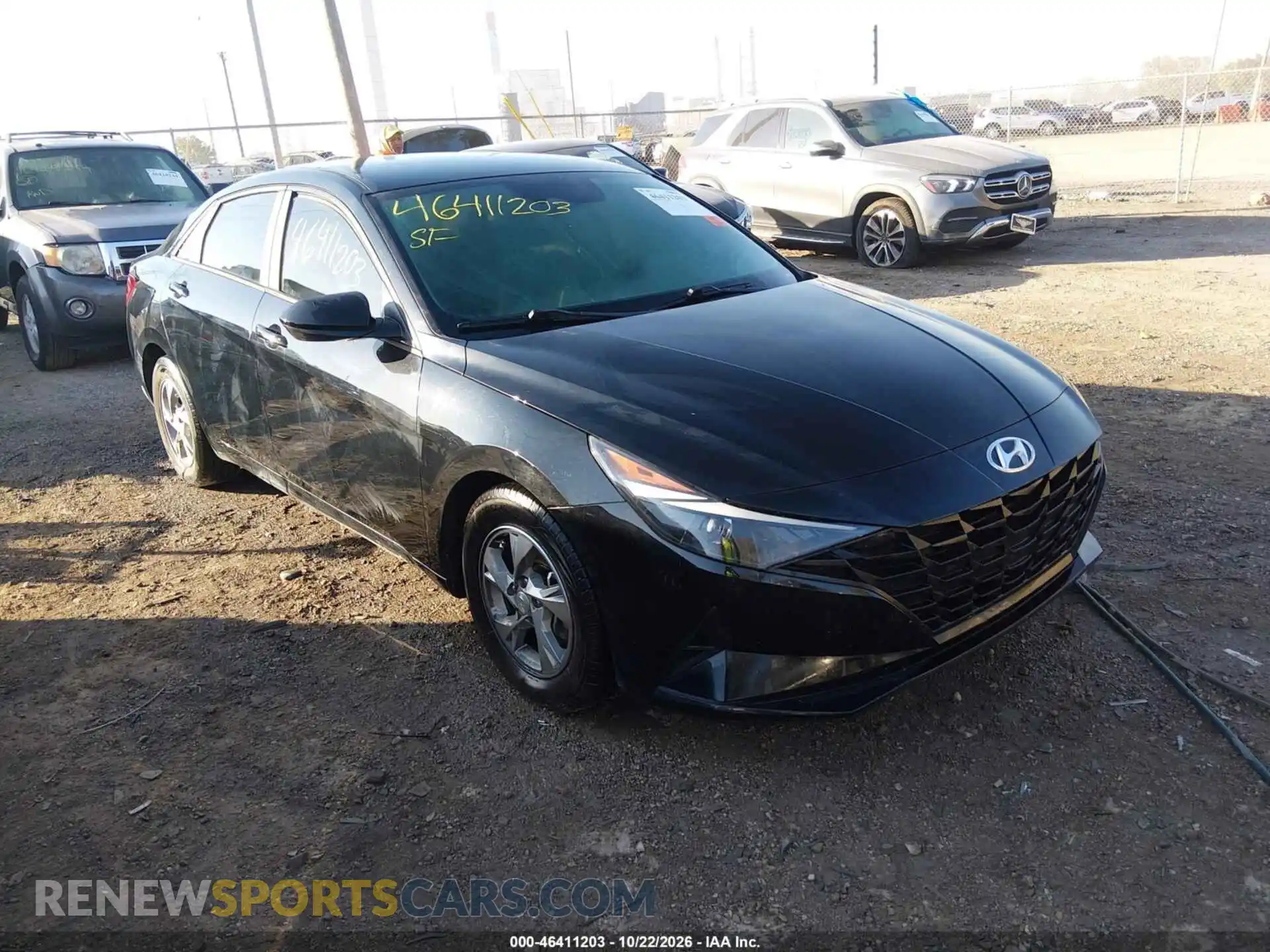 1 Фотография поврежденного автомобиля 5NPLL4AG7MH019306 HYUNDAI ELANTRA 2021