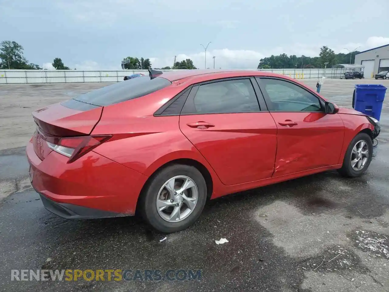 3 Photograph of a damaged car 5NPLL4AG7MH037062 HYUNDAI ELANTRA 2021