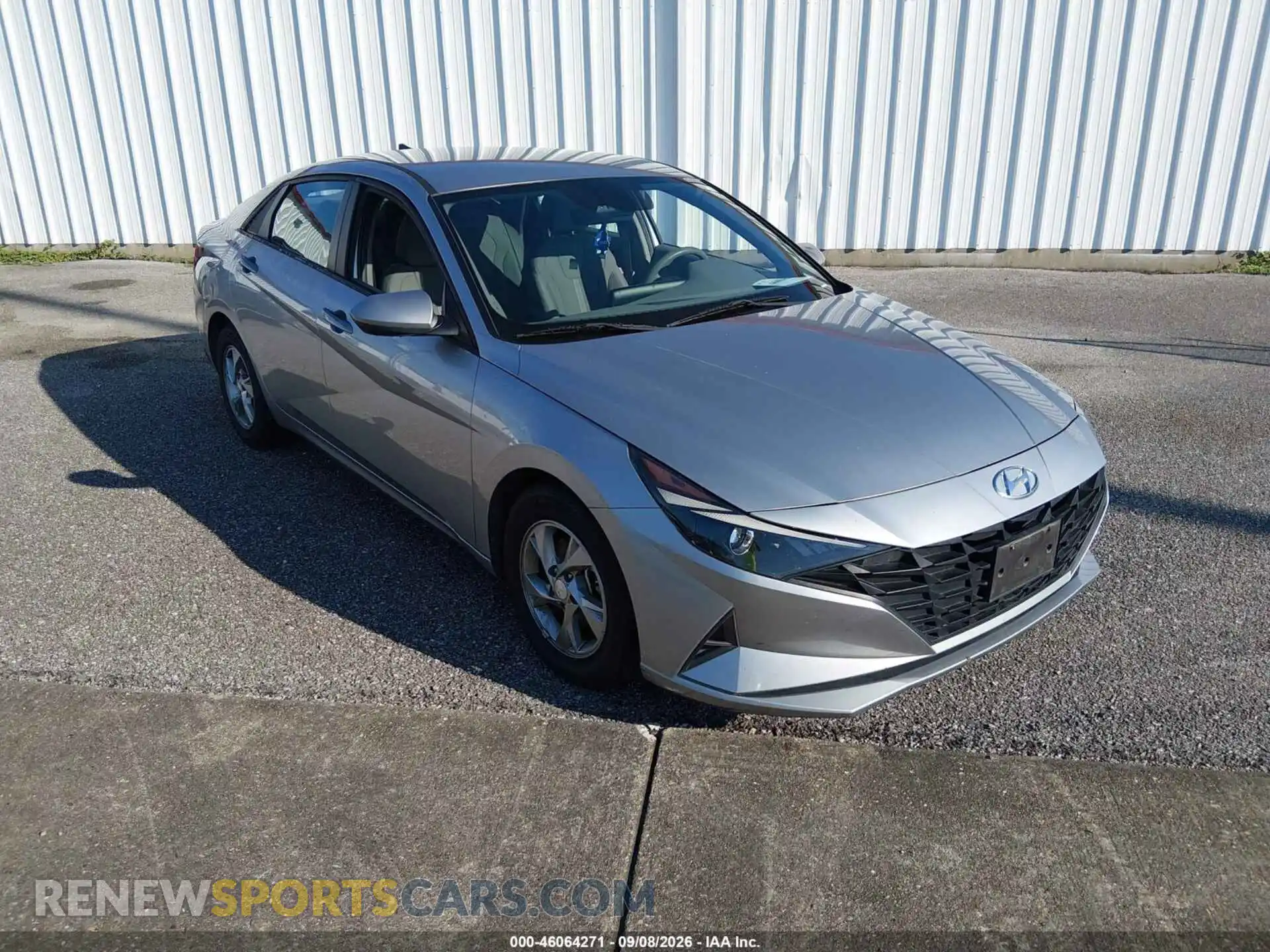 1 Photograph of a damaged car 5NPLL4AG7MH047252 HYUNDAI ELANTRA 2021