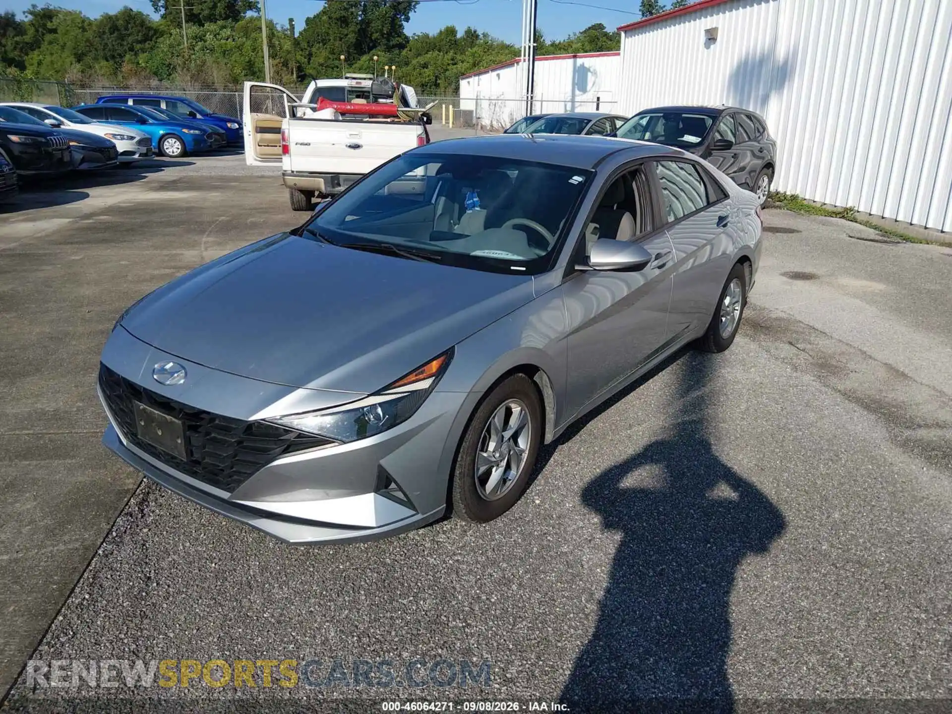 2 Photograph of a damaged car 5NPLL4AG7MH047252 HYUNDAI ELANTRA 2021