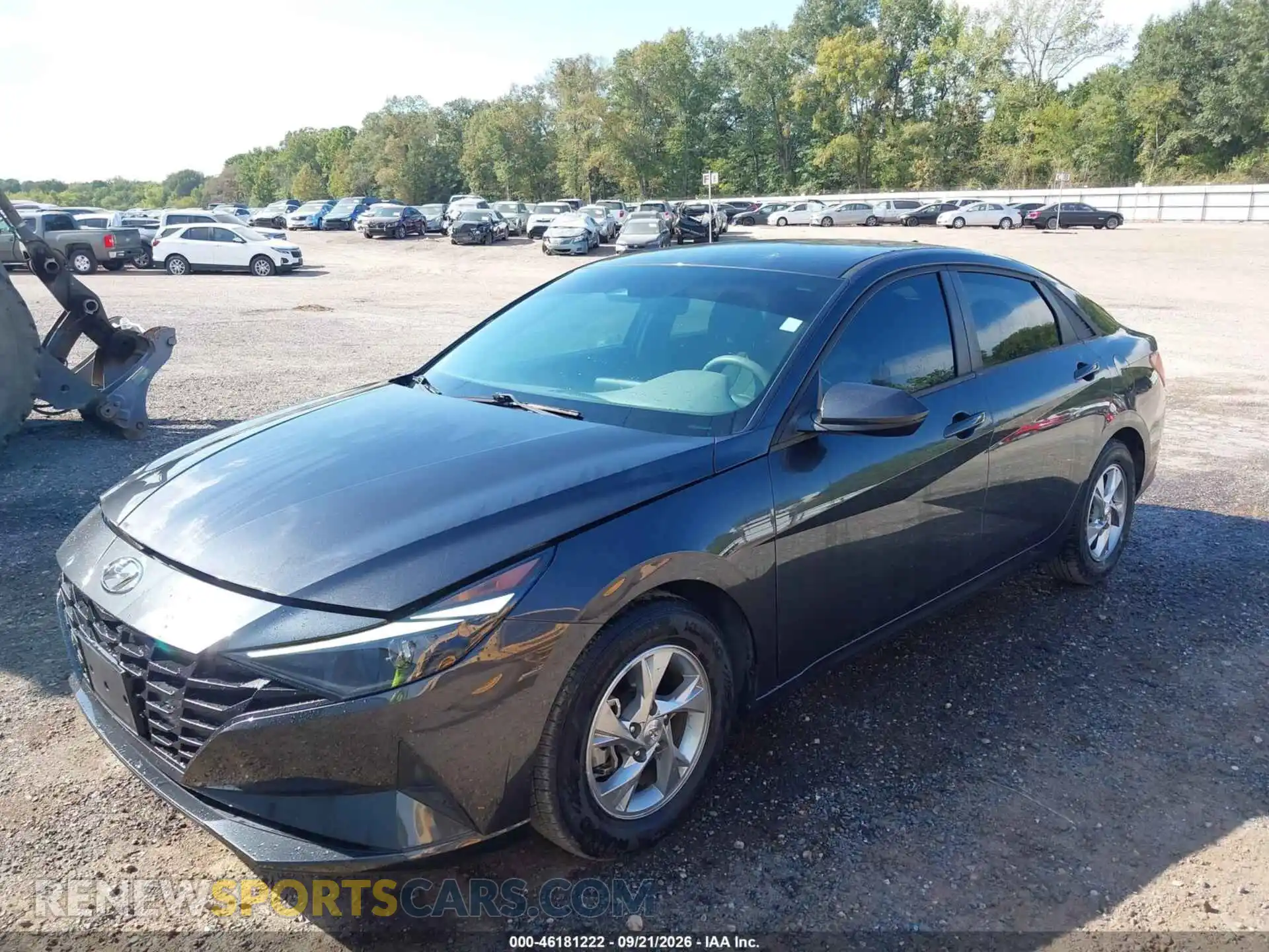 2 Photograph of a damaged car 5NPLL4AG7MH048191 HYUNDAI ELANTRA 2021