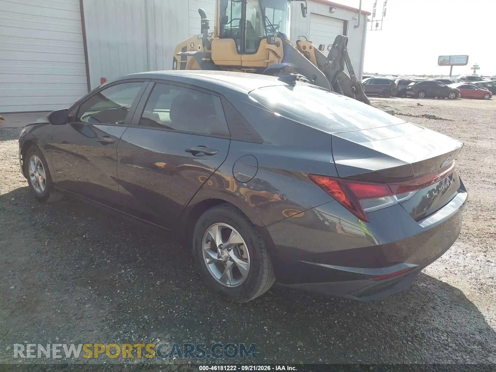 3 Photograph of a damaged car 5NPLL4AG7MH048191 HYUNDAI ELANTRA 2021