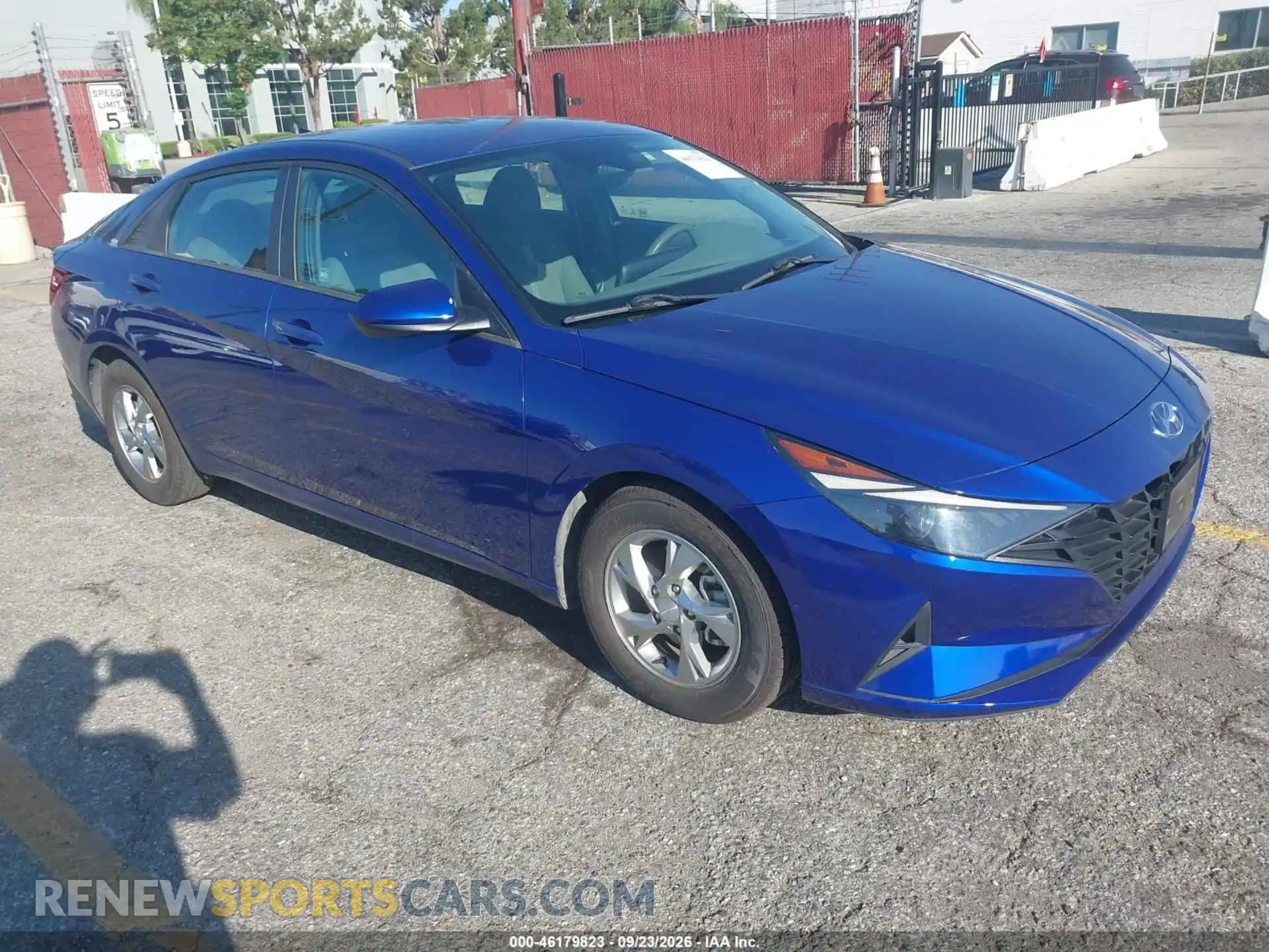 1 Photograph of a damaged car 5NPLL4AG7MH048210 HYUNDAI ELANTRA 2021
