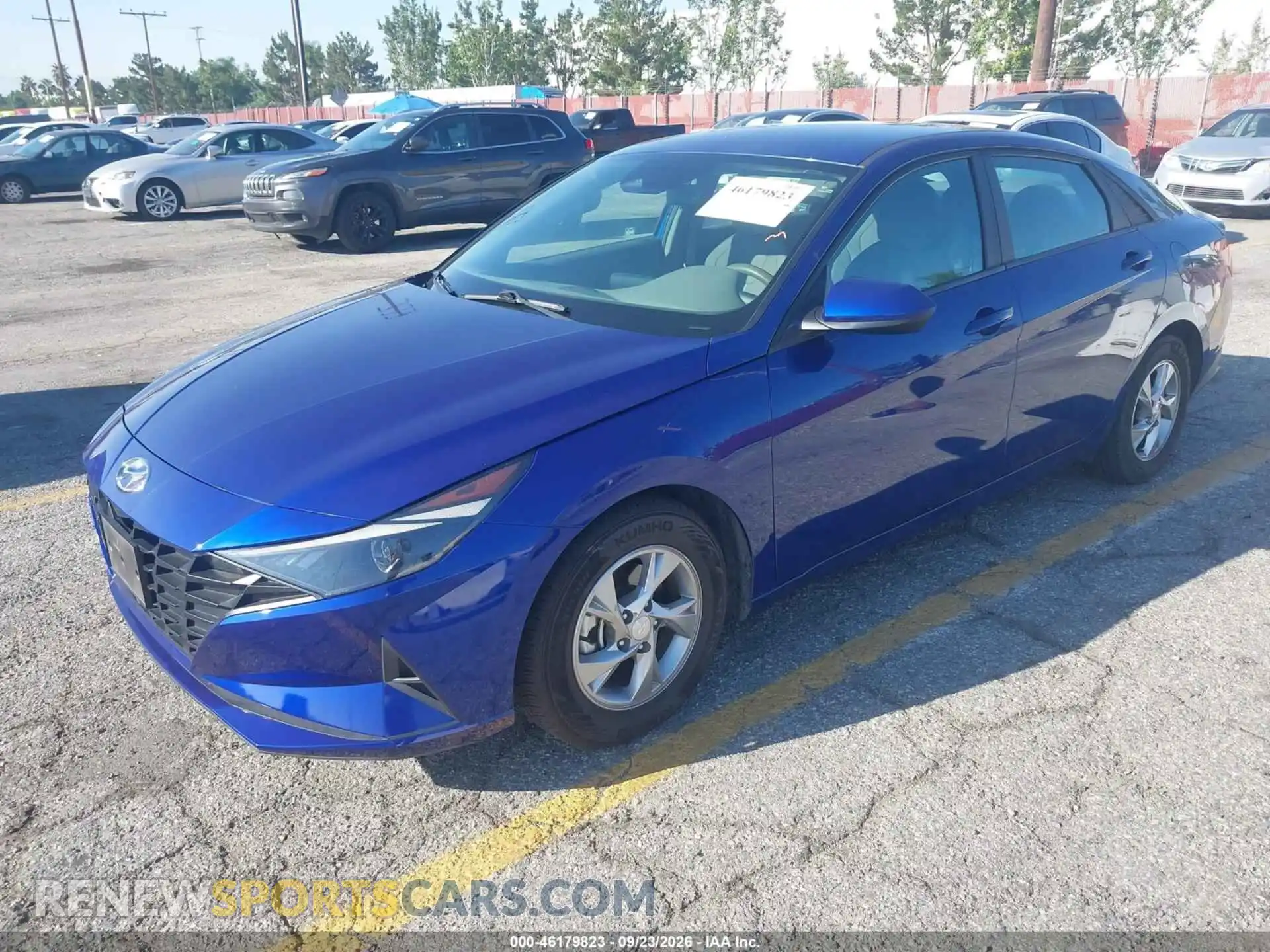 2 Photograph of a damaged car 5NPLL4AG7MH048210 HYUNDAI ELANTRA 2021