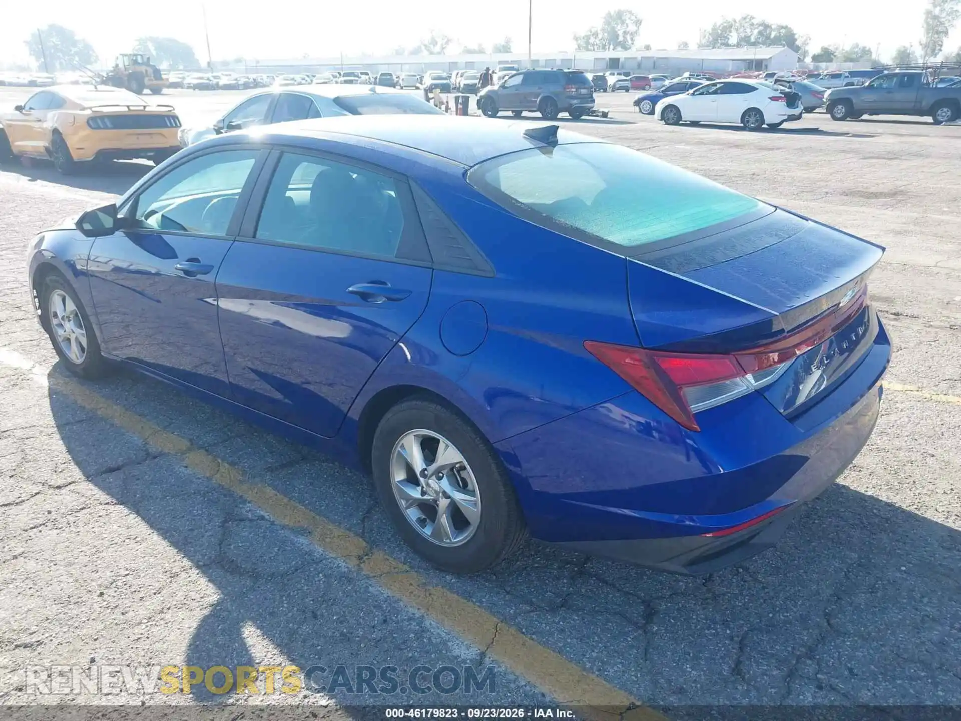 3 Photograph of a damaged car 5NPLL4AG7MH048210 HYUNDAI ELANTRA 2021
